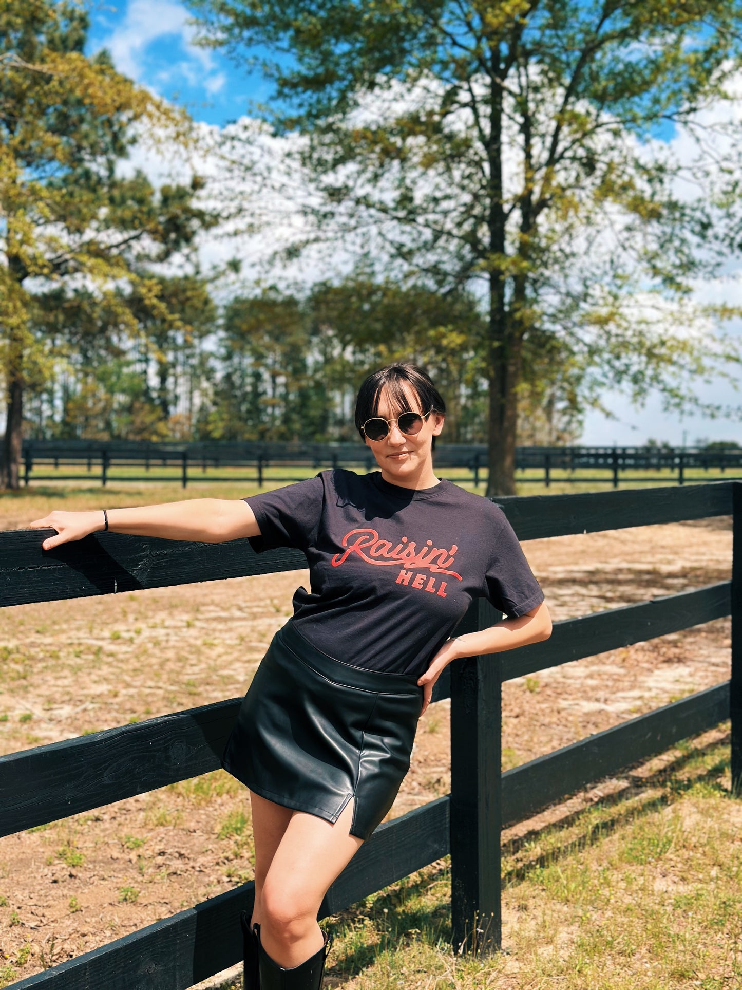 Raisin' Hell Graphic Tshirt