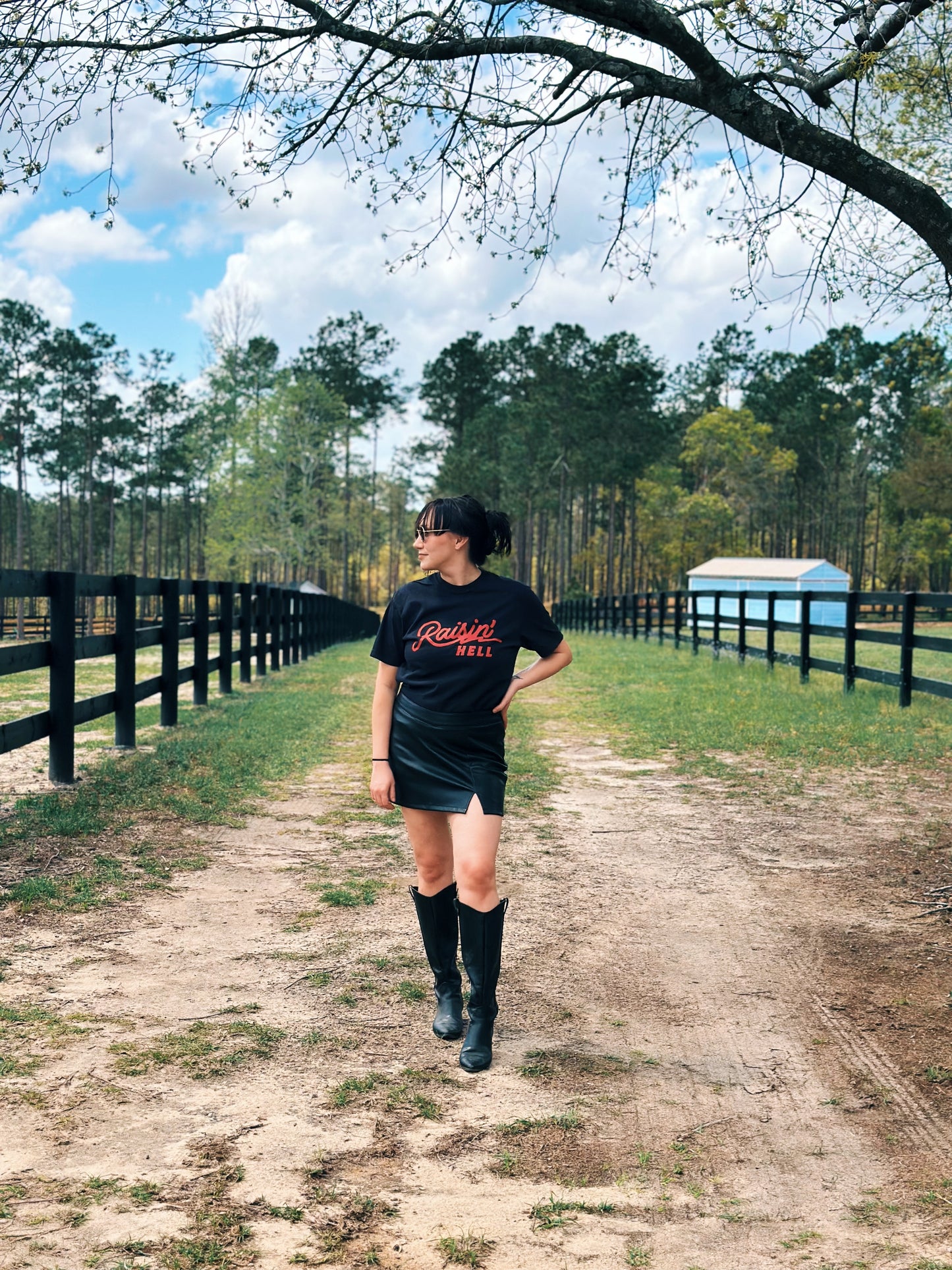 Raisin' Hell Graphic Tshirt